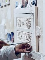 2. Tag - Stuckateur bei der Arbeit, Marrakesch  &ndash; &copy; Christin Kuschka (Eberhardt TRAVEL)