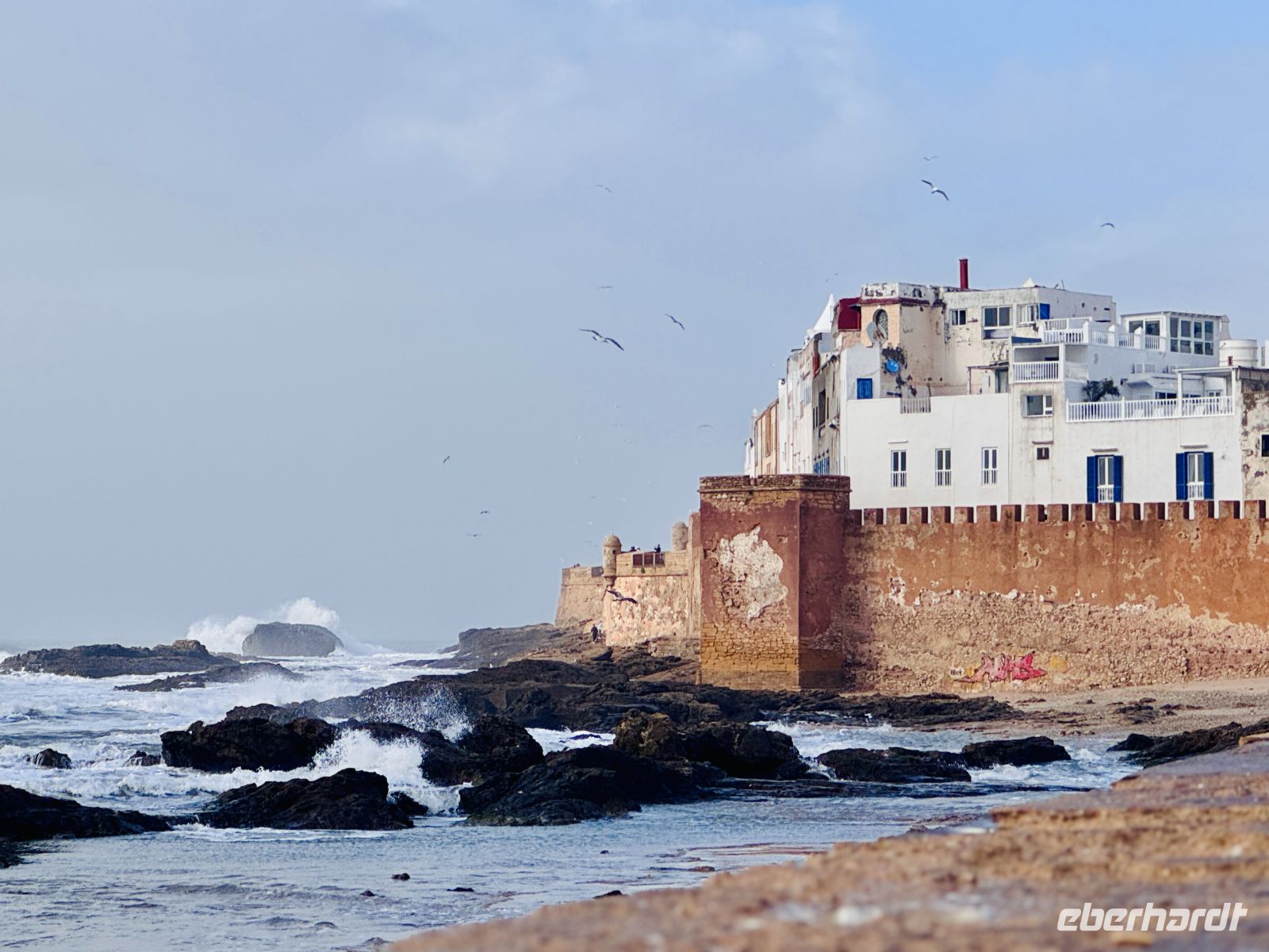 3. Tag - Blick vom Hafen auf den Atlantik und Essaouira &ndash; &copy;  (Eberhardt TRAVEL)