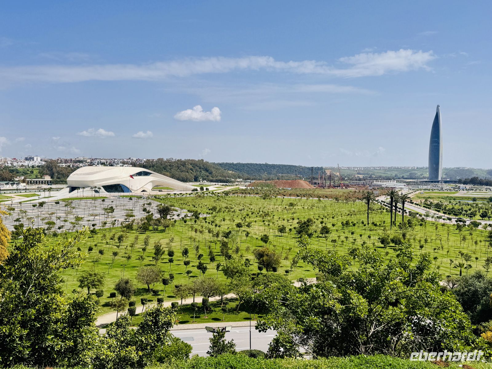 5. Tag - Ausblick auf das Großes Theater von Rabat und das Royal Mansour Hotel &ndash; &copy;  (Eberhardt TRAVEL)