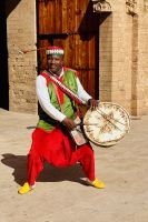 5. Tag - Musikalische Einlage vor unserem Besuch der Chellah &ndash; &copy; Christin Kuschka (Eberhardt TRAVEL)