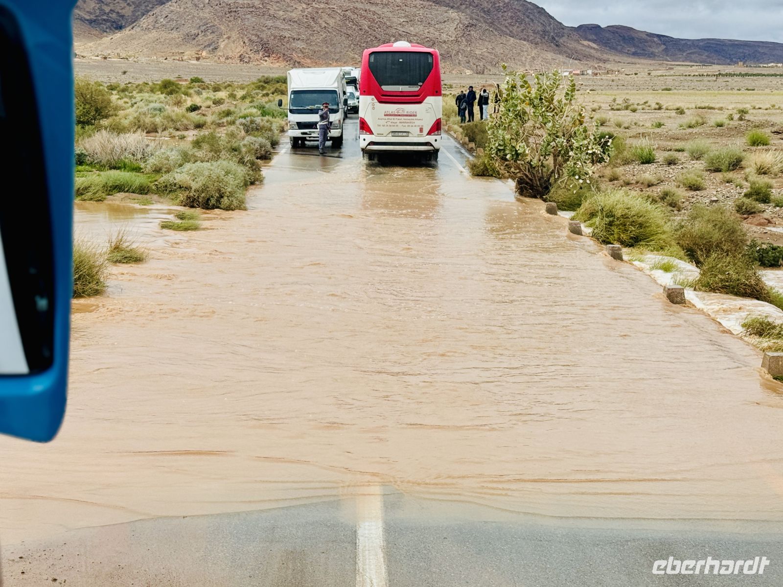 9. Tag - Überspülte Straßen auf unserem Weg nach Tinghir &ndash; &copy;  (Eberhardt TRAVEL)