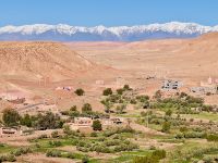 11. Tag - Blick vom Kasbah Ait Ben Haddou auf den Hohen Atlas &ndash; &copy; Christin Kuschka (Eberhardt TRAVEL)