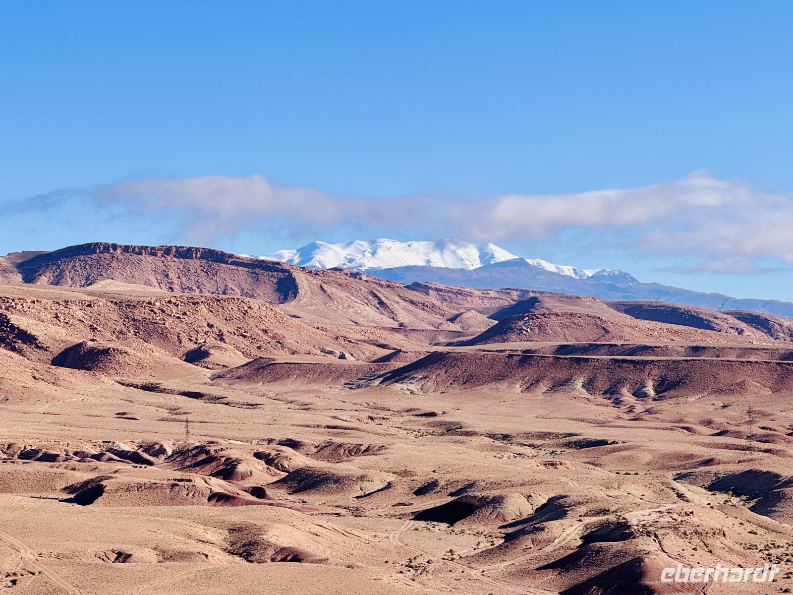 11. Tag - Blick vom Kasbah Ait Ben Haddou auf den Hohen Atlas &ndash; &copy;  (Eberhardt TRAVEL)
