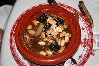 Tajine mit Pflaumen