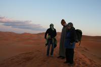 Sonnenuntergang in der Wüste