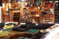 Gerberviertel in Fès: Lederwaren
