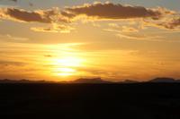 Sonnenuntergang in der Wüste