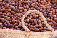 Getrocknete Arganfrüchte