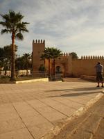 auf dem Weg zum Königspalast in Fès