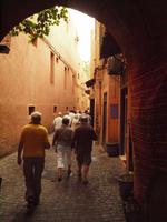 Spaziergang durch Marrakesch