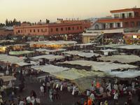 Spaziergang durch Marrakesch - Gauklerplatz