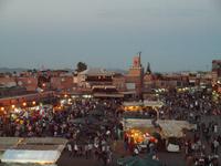 Spaziergang durch Marrakesch - Gauklerplatz