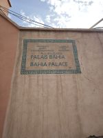 Bahia Palace in Marrakesch