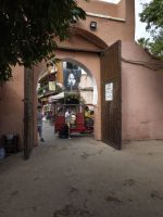 Bahia Palace in Marrakesch