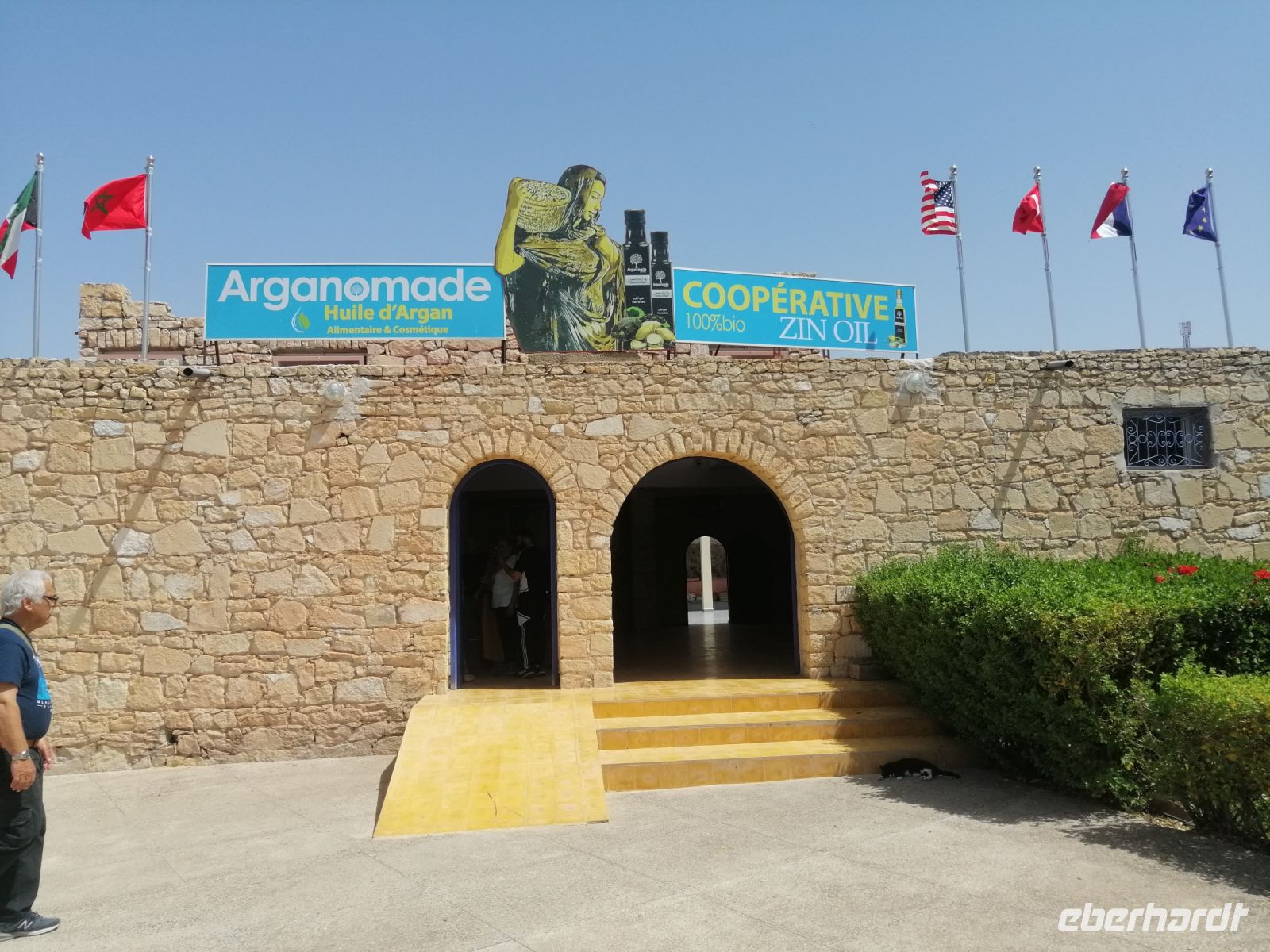Besichtigung einer Arganienkooperative auf dem Weg nach Essaouira 