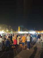 Djemaa el Fna, den Platz der Gaukler in Marrakesch