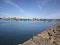Mittagspause an der Promenade in Rabat