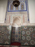 Moschee-Mausoleum von Moulay Ismail in Meknes