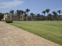 Park beim Königspalast Rabat