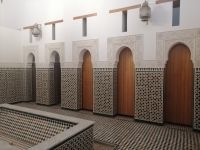 WC im Mausoleum von Moulay Ismail in Meknes