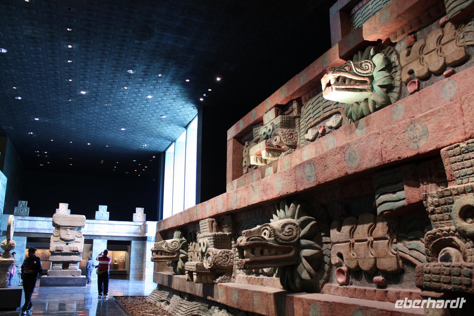 008 im anthropologischen Museum in Mexiko Stadt