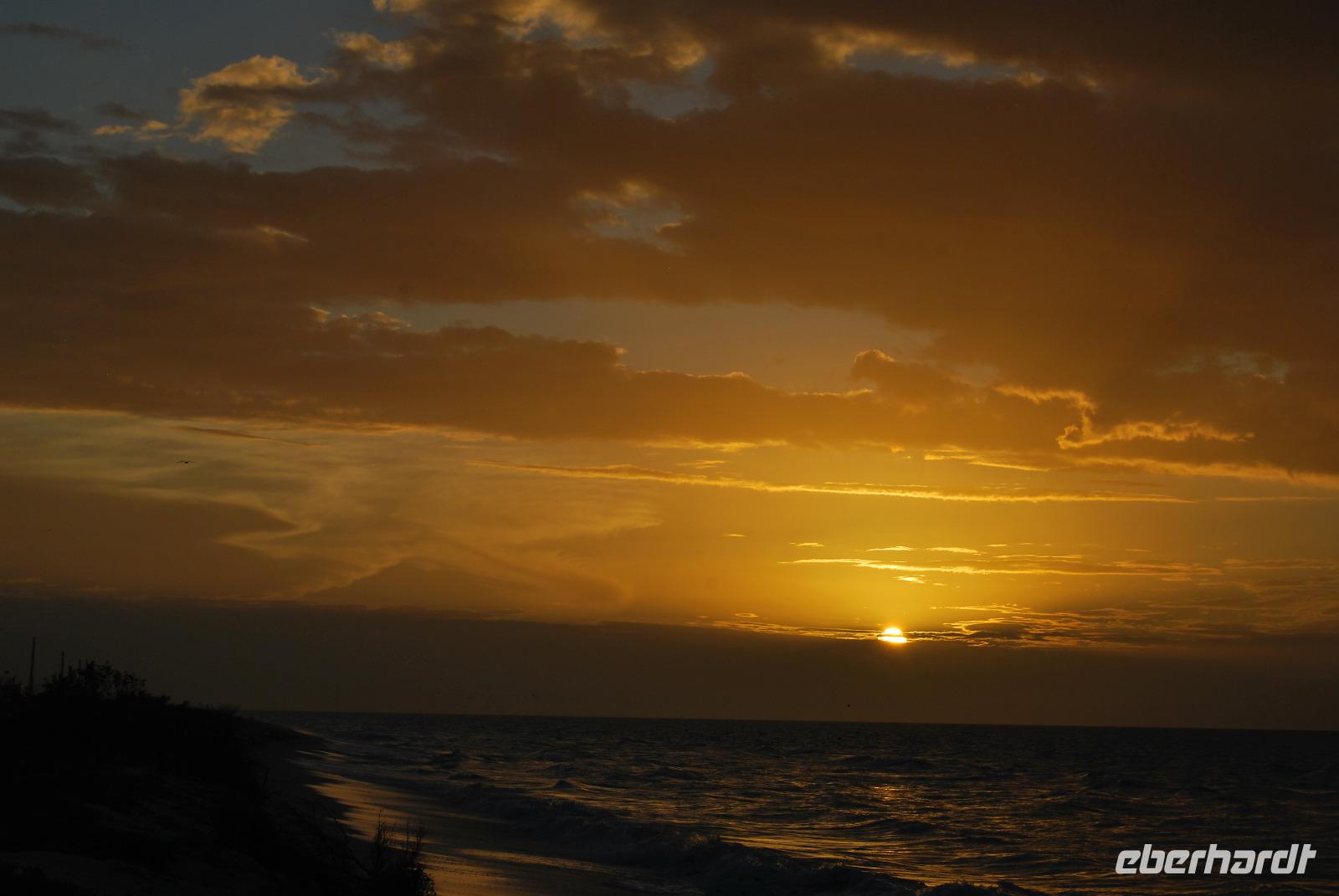 Sonnenuntergang am Golf von Mexiko