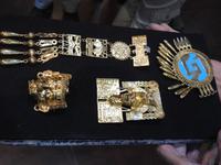 Goldschatz aus Grab Nr. 7