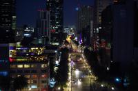Mexiko Stadt bei Nacht