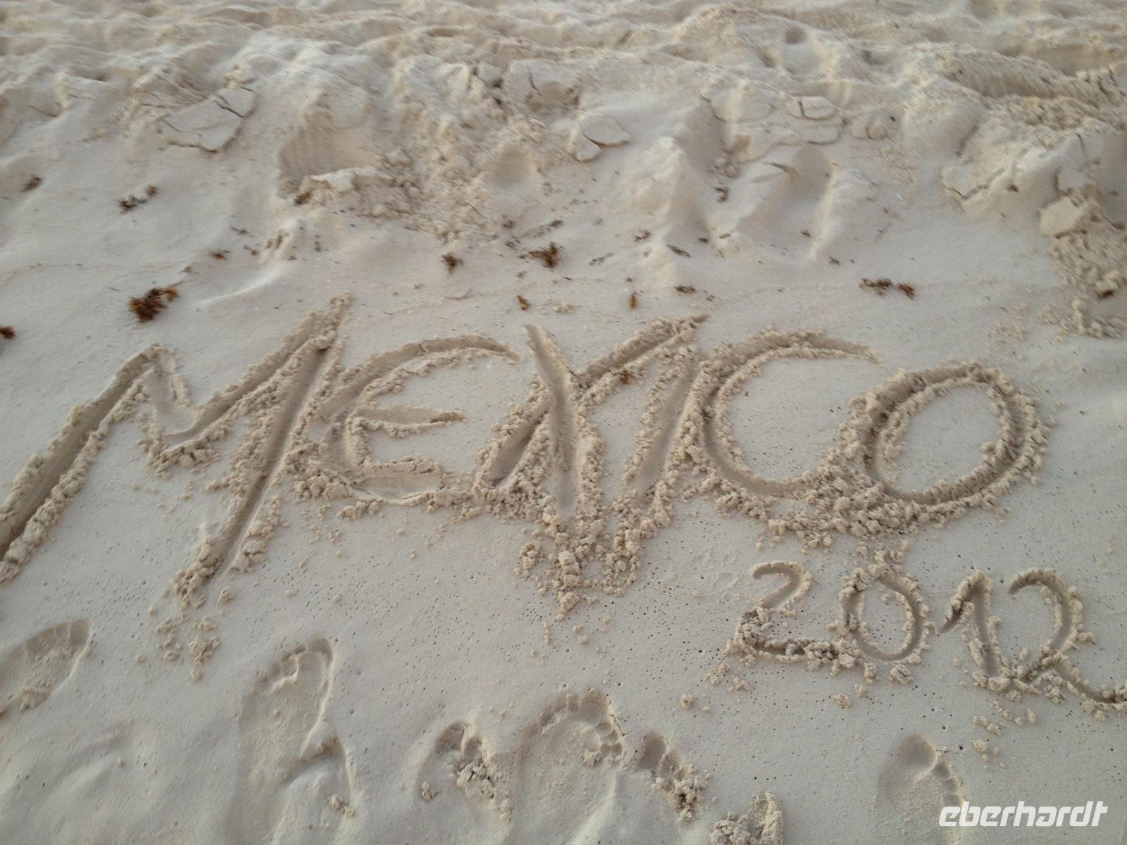 195 am Strand von Playa del Carmen