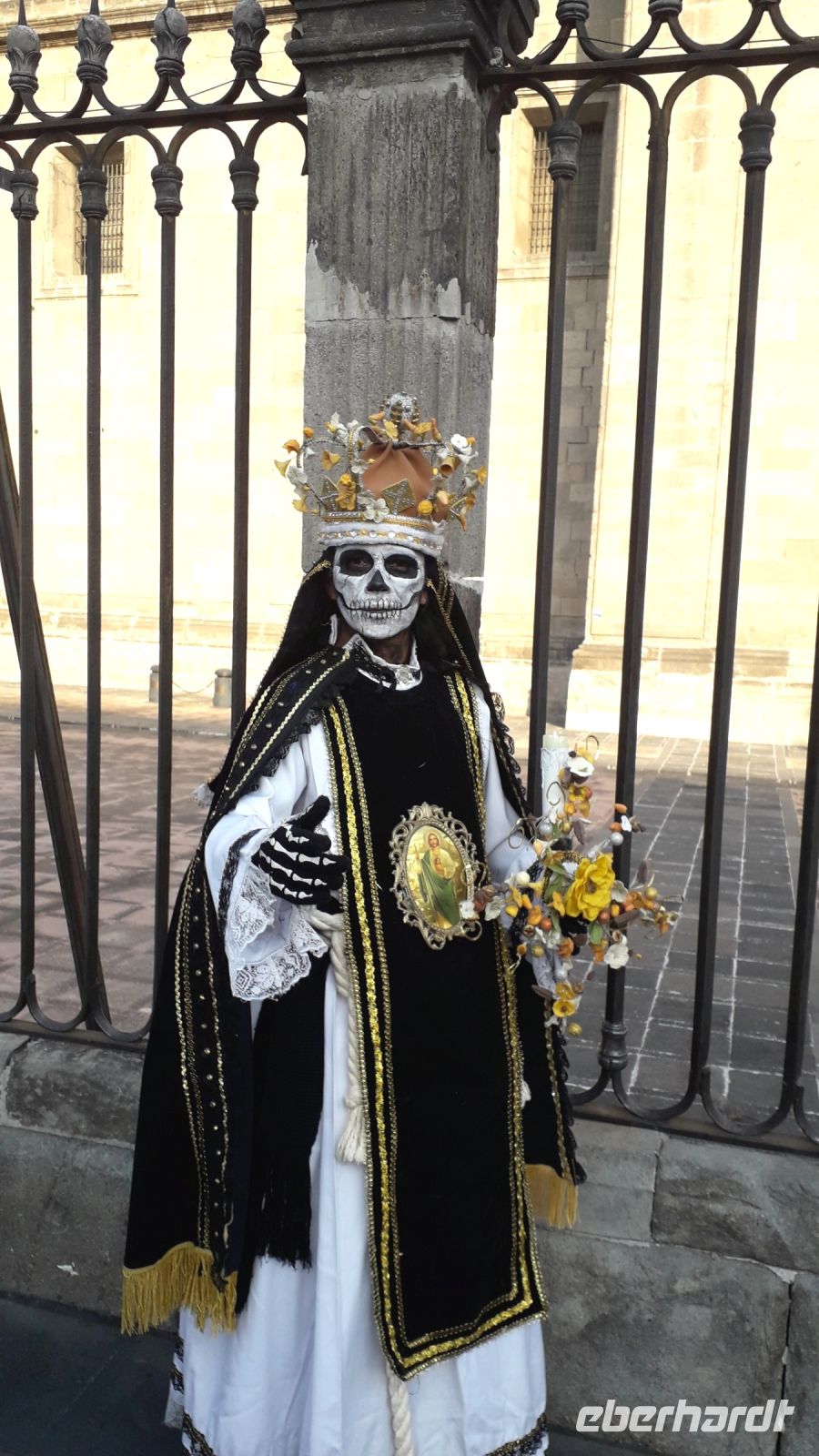 Verkleidete zum Tag der Toten