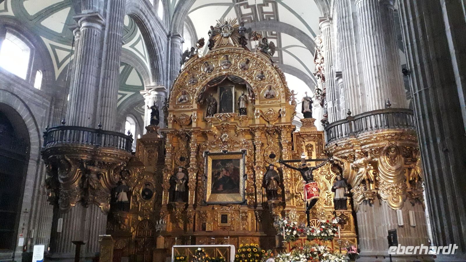 In der Kathedrale von Mexiko-Stadt