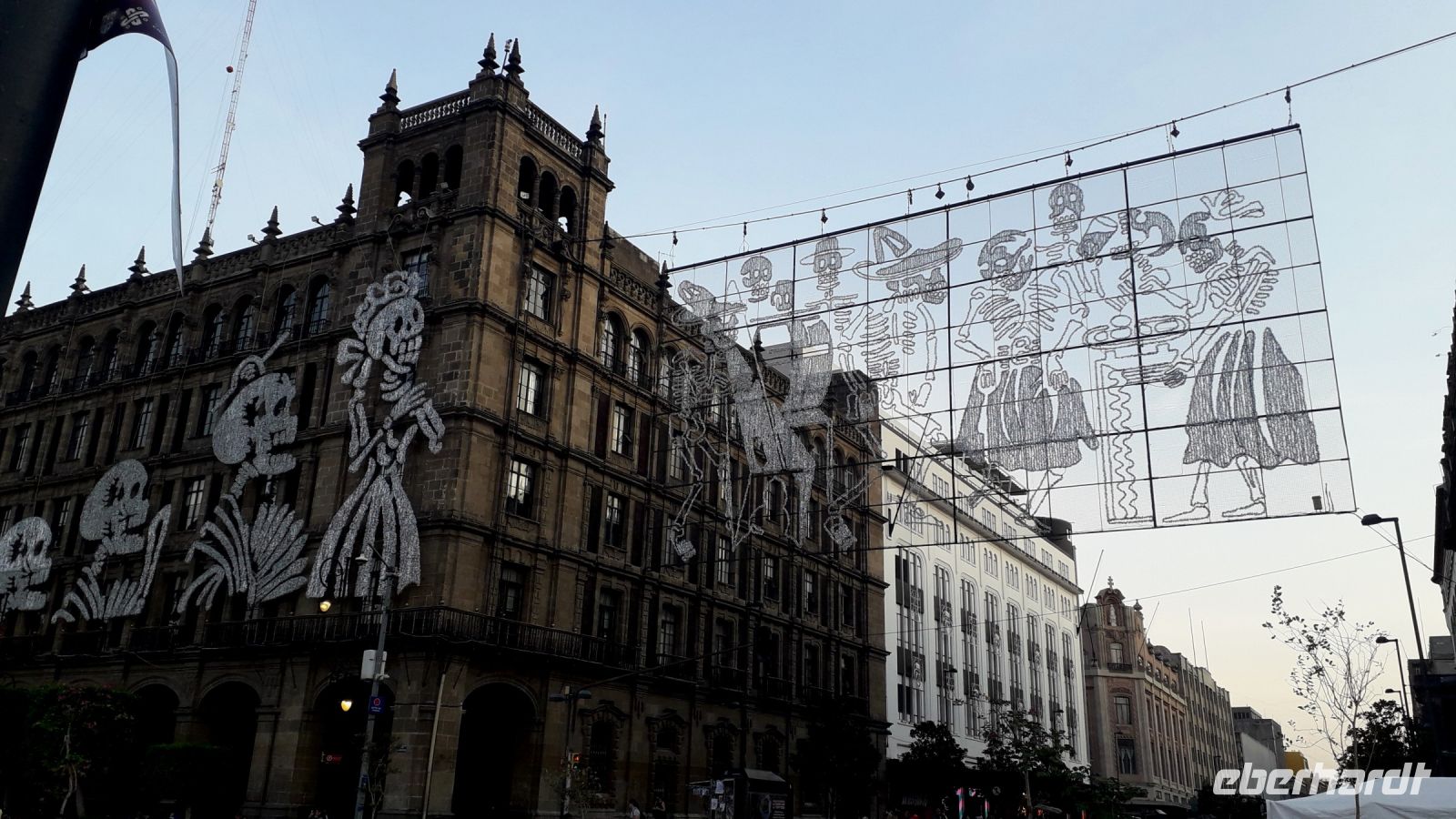 Auch Straßen wurden dekoriert