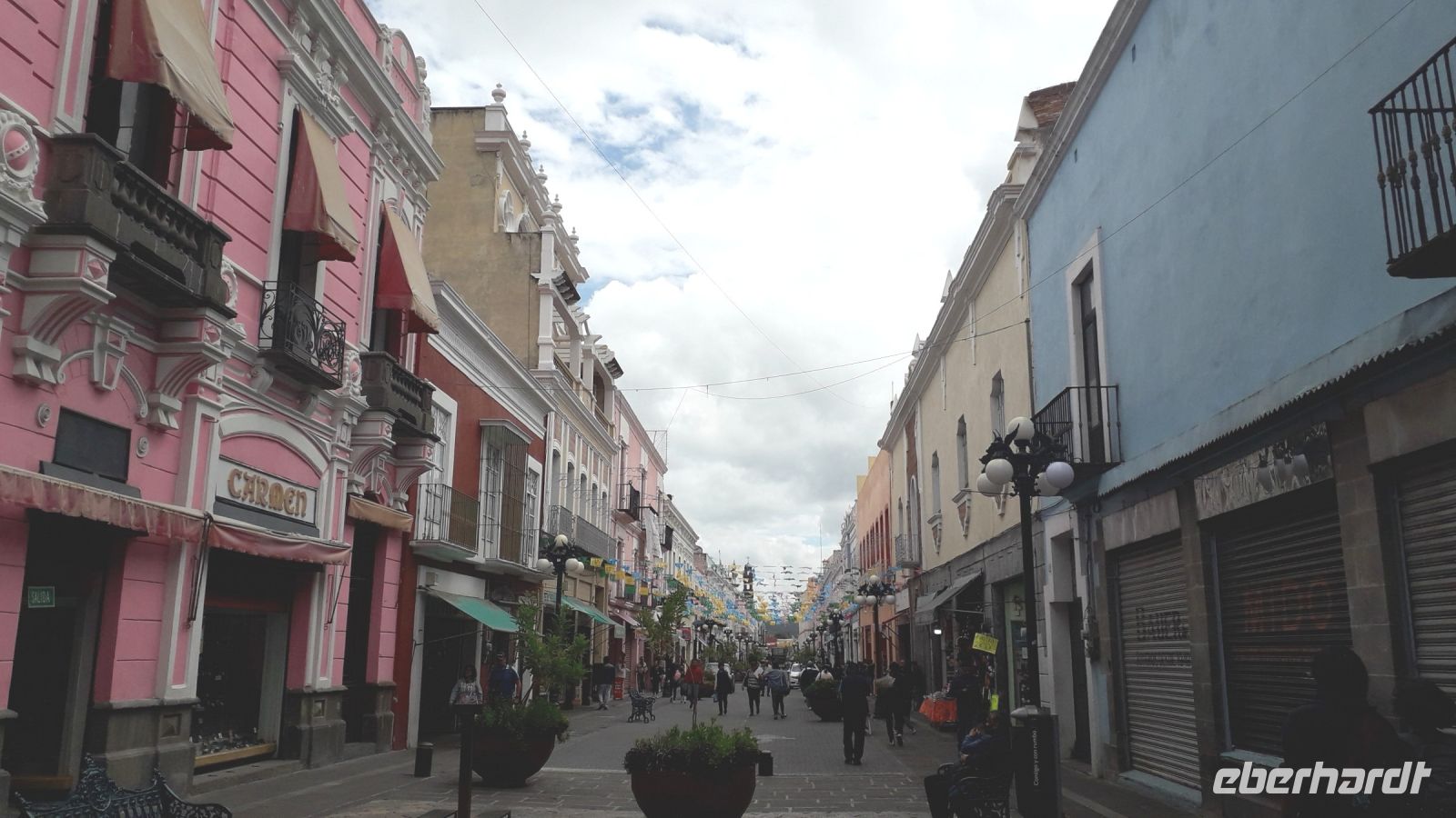 eine andere Straße in Puebla