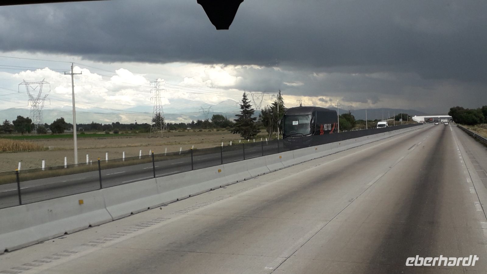 Die Ausläufe des Hurrikans 