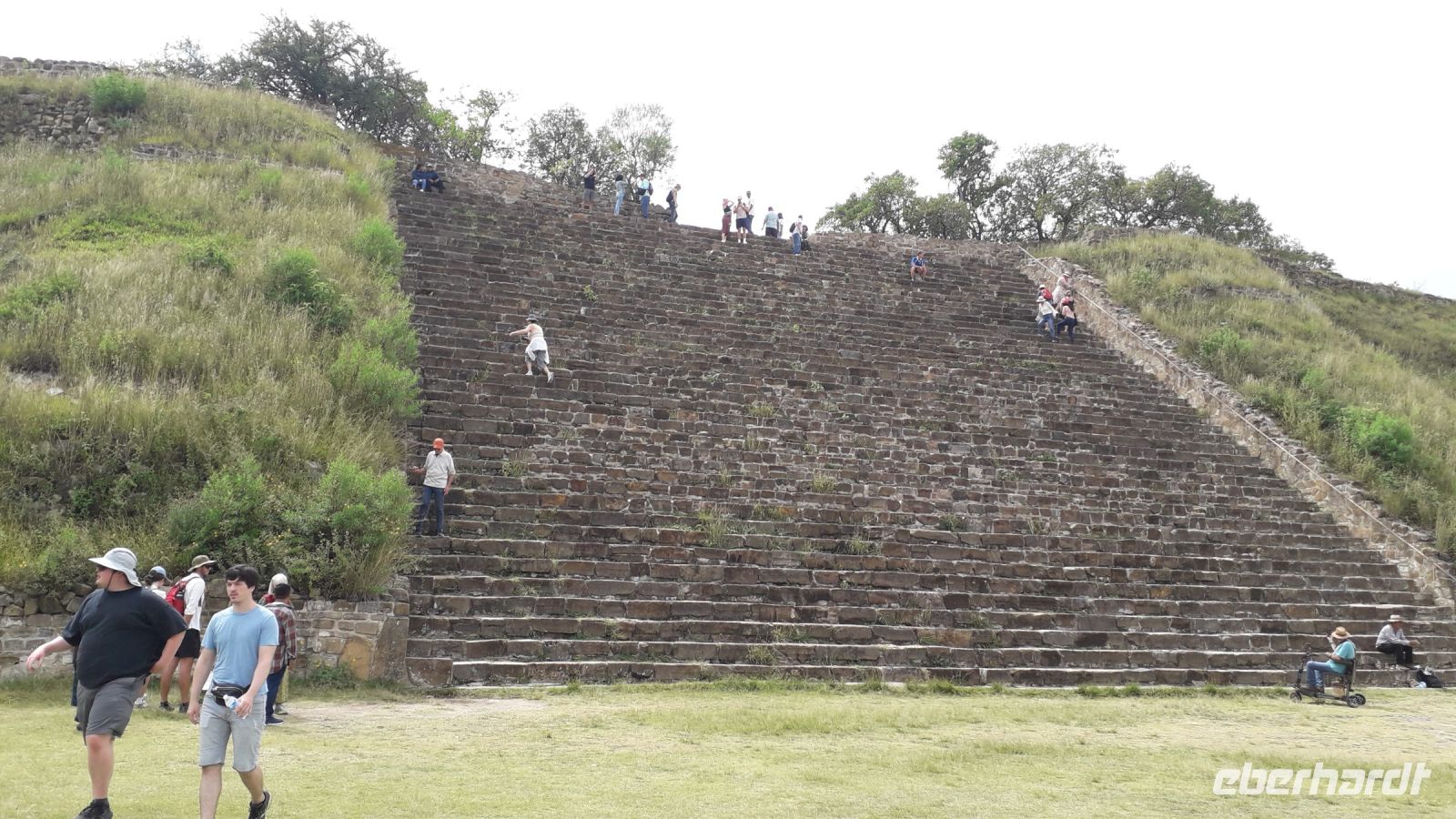 Manche sind hier hoch gegangen