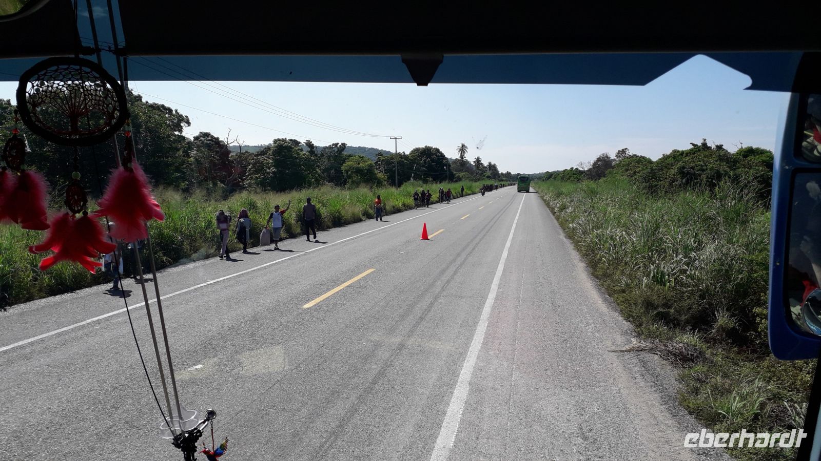 Viele Flüchtlinge auf der Straße