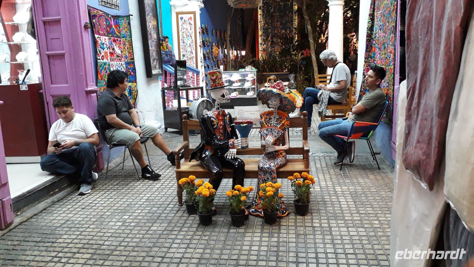 Straßenszene in Merida