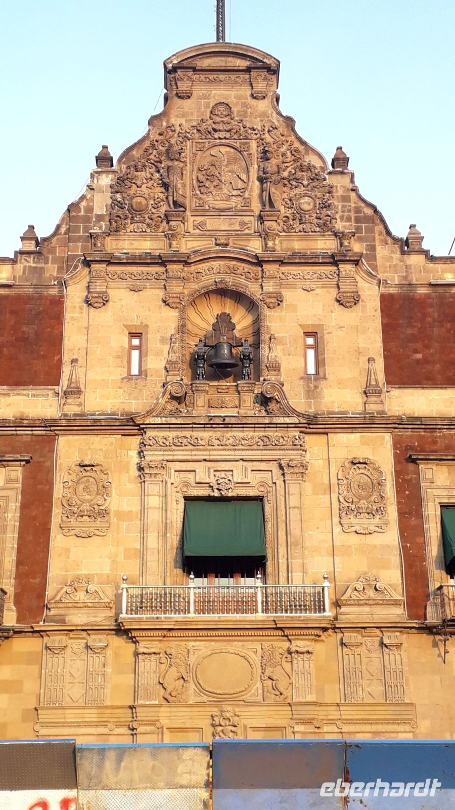 Der Regierungspalast in Mexiko-Stadt