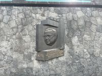 Denkmal zum Architekten Pedro Ramirez Vazquez, Mexico-City