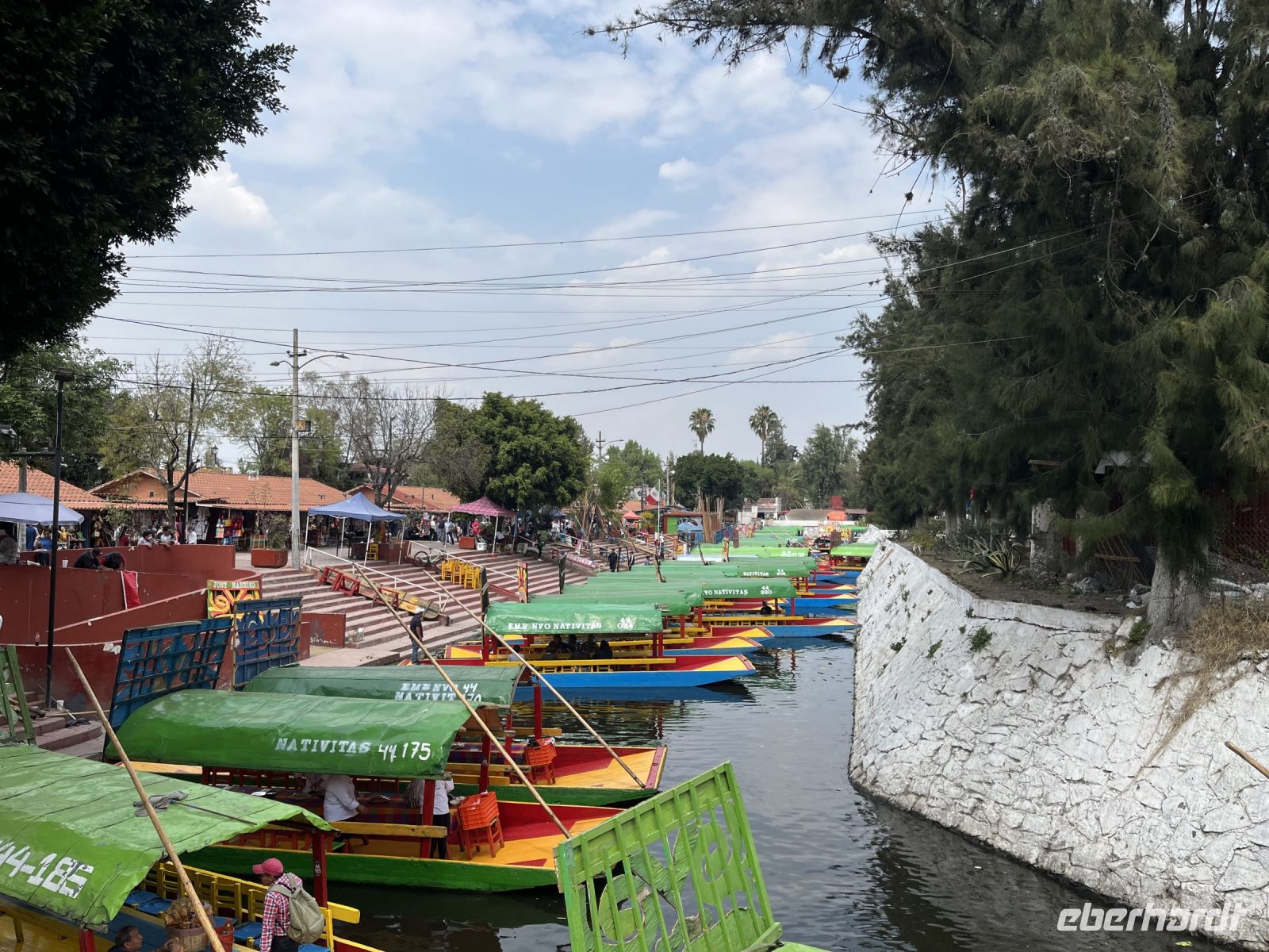 Schwimmende Gärten von Xochimilco, Mexico-City