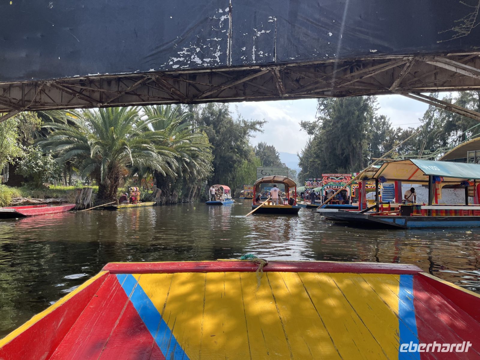 Schwimmende Gärten von Xochimilco, Mexico-City