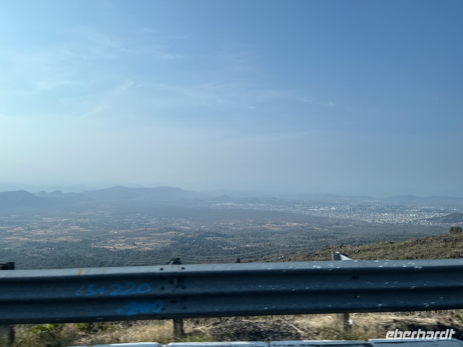 Fahrt durch das Mexikanische Hochland