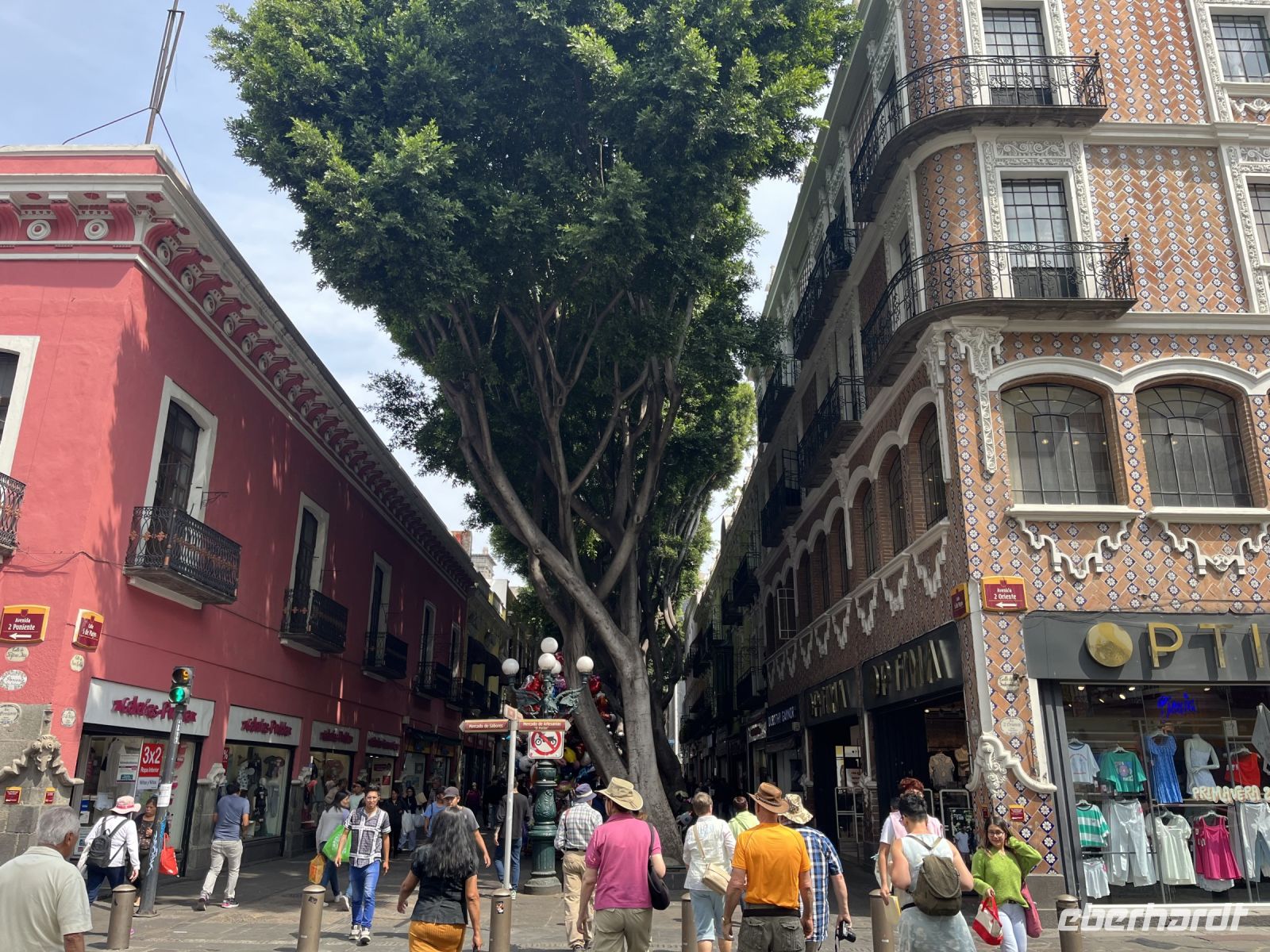 Fußgängerzone, Puebla