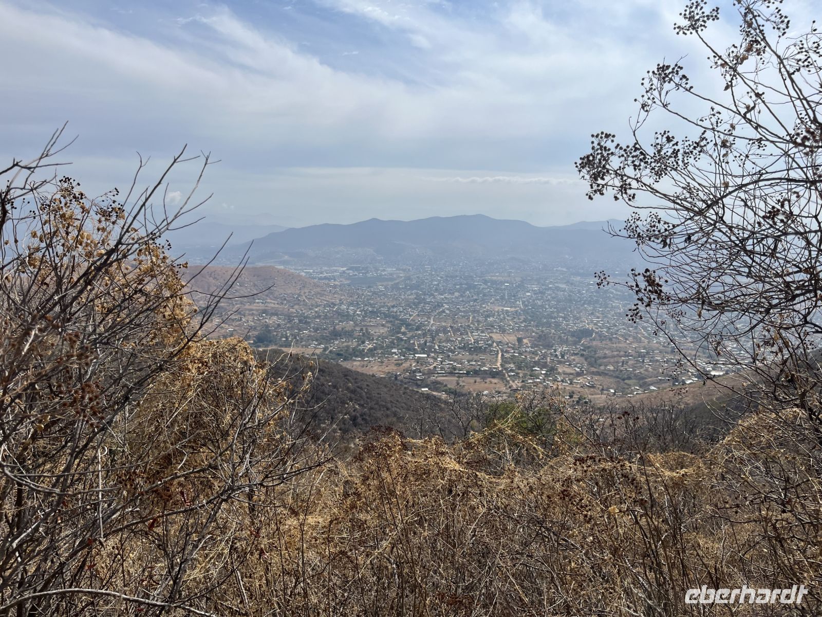 Blick auf die Stadt Oaxaca