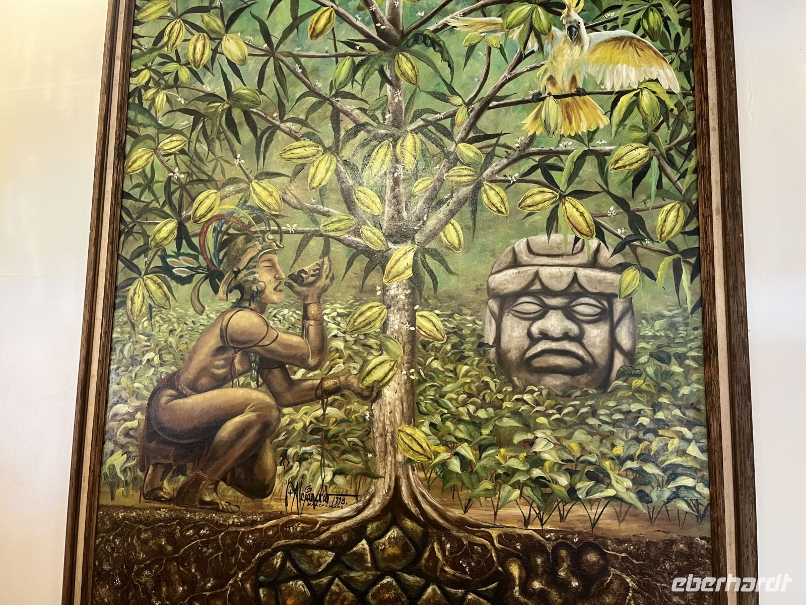 Bild im Schokoladenladen, Oaxaca