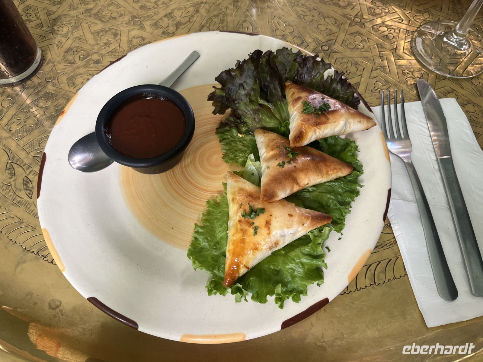 Empanadas im Restaurant 