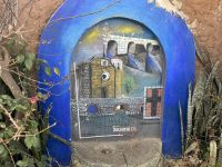 Graffiti vom ehemaligen Viadukt, Oaxaca