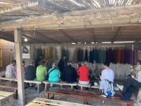 Präsentation in der Weberei, Teotitlan