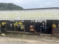 Straßenstand mit Bananen