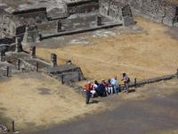 Blick von der Sonnenpyramide